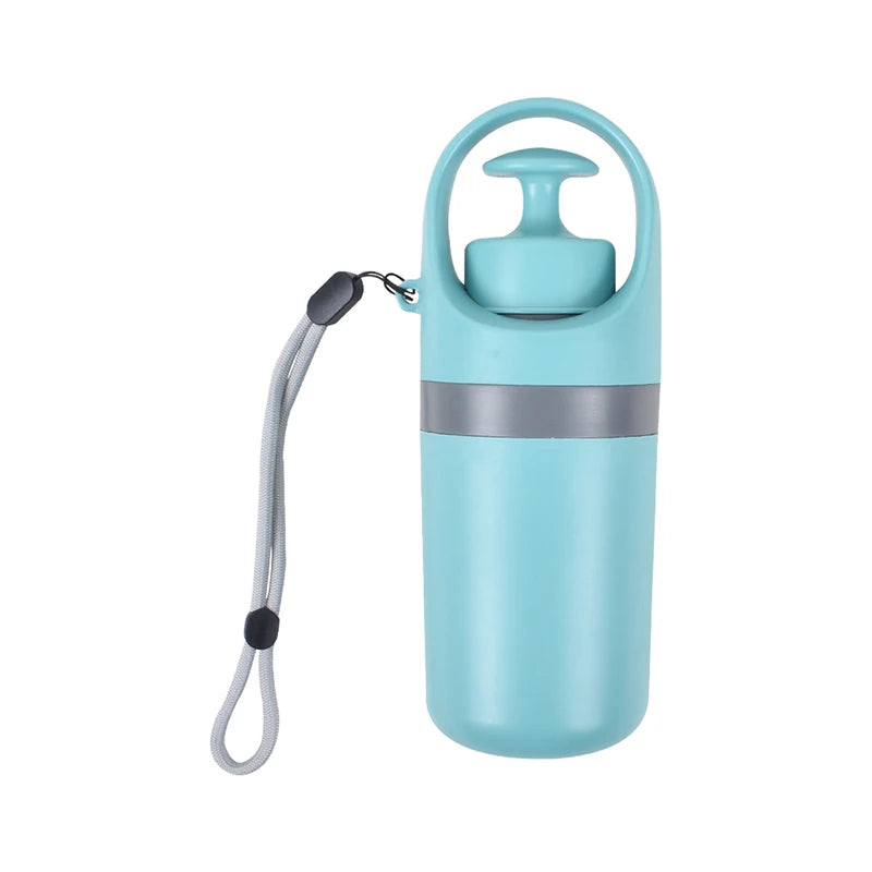 Dog Pooper Scooper with Bag Dispenser – 8-Claw Portable Pet Waste Picker