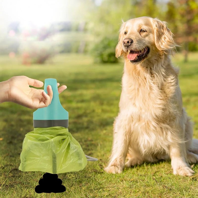 Dog Pooper Scooper with Bag Dispenser – 8-Claw Portable Pet Waste Picker - KUUFA | Galaxy Projector