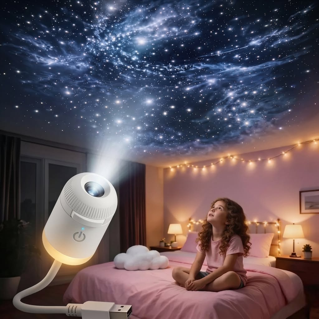 KUUFA™ AMBIENT COSMIC GALAXY PROJECTOR - KUUFA | Galaxy Projector